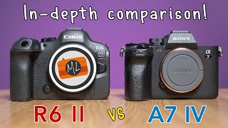 Canon R6 II vs Sony A7 IV  InDepth Comparison [upl. by Gnoix]