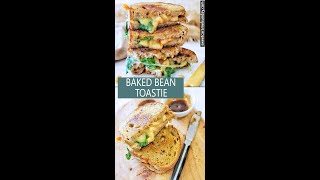 Baked Bean Toastie [upl. by Ahseetal]