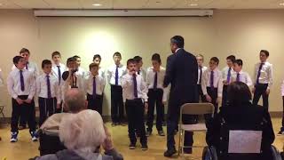 RYNJ Boys Choir Chanukah Performance [upl. by Airlia366]