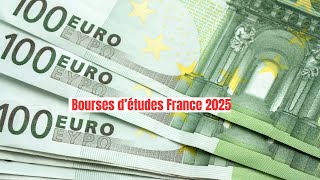 Bourses détudes France 2025 [upl. by Stempien]