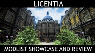 LICENTIA  Skyrim SE Modlist  Showcase amp Review [upl. by Iew]