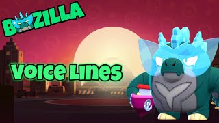 All Buzzilla voice lines  Brawl Stars [upl. by Lupita]