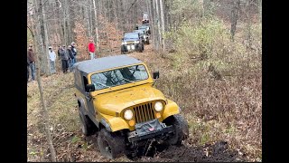 Jeep Camping Adventure Winching Through Wild Terrain [upl. by Weikert]