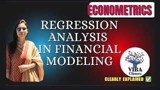 ✅ Regression Analysis In financial modelling Simple Linear Regression amp Multiple linear Regression [upl. by Aita898]