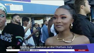 Durban July I Racing and fashion [upl. by Yarised]