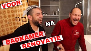 Badkamer renovatie bij mijn buurman met veel humor [upl. by Eclud]