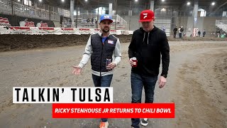 Ricky Stenhouse Jr Back At The Chili Bowl  Talkin Tulsa [upl. by Turnbull]