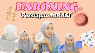 UNBOXING  PERSIAPAN MPASI  PERALATAN MPASI  PERLENGKAPAN MPASI [upl. by Leimad820]