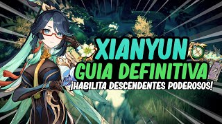 ¡GUIA COMPLETA DE XIANYUN La Mejor Build para Xianyun Armas Artefactos y Equipos  Genshin Impact [upl. by Warford]