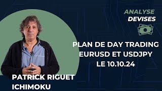 Plan de day trading EURUSD et USDJPY [upl. by Aleahcim]