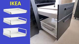 How to assemble Ikea kitchen drawer [upl. by Ardnusal]