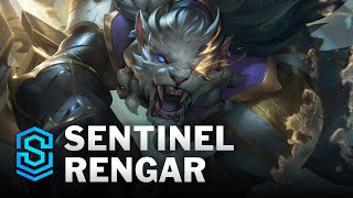 Sentinel Rengar Skin Spotlight  League of Legends [upl. by Cline]