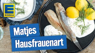 Matjes nach Hausfrauenart  Rezeptklassiker für FischFans [upl. by Eric]