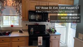 Adorable house for sale in East Haven CT  197 Rose St Ext East Haven CT [upl. by Suiluj]