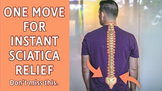 One Movement for Instant Sciatica Pain Relief [upl. by Leira]