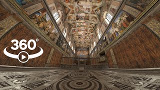 360° IL DIVINO Michelangelos Sistine Chapel Ceiling in VR  Brief Introduction Gameplay [upl. by Kamaria]