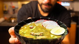 How to Make Pozole Verde Recipe Puebla Style Pork Stew [upl. by Anirak166]