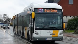 Van Hool New AG300 119877 Delijn BampC Hansea 🇧🇪 [upl. by Eppesiug241]