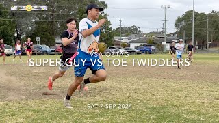 VSA Oztag Super Guy vs Toe Twiddlers  Quarter Final [upl. by Panaggio623]