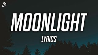 Ali Gatie  Moonlight Lyrics  Lyric Video [upl. by Branscum]