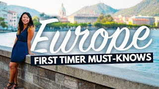 101 EUROPE TRAVEL TIPS amp MUSTKNOWS FOR FIRST TIMERS  Scams Tourist Traps What Not to Do amp More [upl. by Nnaillek138]