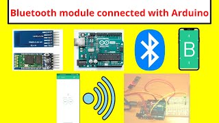 Bluetooth module with Arduino  HC05  HC06  Blynk Bluetooth tutorial  Control LEDs through mobile [upl. by Oilejor677]