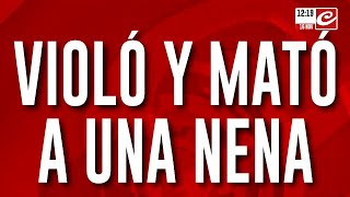 La esperó a la salida de la escuela la violó y la mató de ocho puñaladas [upl. by Wadlinger407]