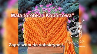 Torebka kopertówka z trójkątną klapką Łatwa torebka [upl. by Pasquale]