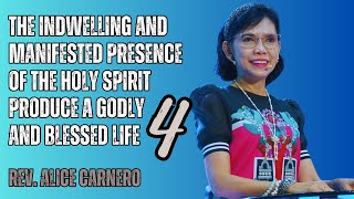 THE INDWELLING and MANIFESTED PRESENCE OF THE HOLY SPIRIT PRODUCE A GODLY AND BLESSED LIFE Part IV [upl. by Avah]