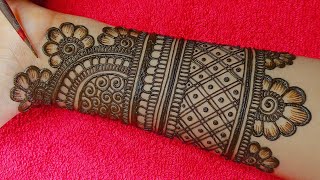 teej special mehndi design  mehndi design full hand  mehandi design simple [upl. by Millur567]