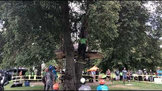 2017 International Society of Arboricultures Rocky Mountain Tree Climbing Competition [upl. by Akeirahs755]