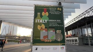 Gemeinschaftsstand der Italian Trade Agency ITA auf der BIOFACH 2023 [upl. by Nylla]