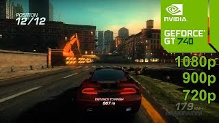 Ridge Racer Unbounded Gameplay in Geforce GT 740 amp GT 740m [upl. by Yerffoej]