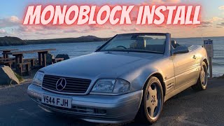 Classic Mercedes SL gets AMG Monoblock Alloys ClassicCar [upl. by Artus]