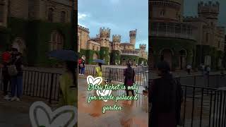 A visit Bangalore palace bangalore rounding bangalorepalace fun music [upl. by Marienthal]