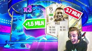 PELEEE 🤑 MÓJ NAJLEPSZY PACK OPENING amp NAJDROŻSZA IKONA w FIFA 23 [upl. by Eessac]