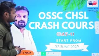 OSSC CHSL Prelims CRASH COURSE INTRO  OSSC CHSL  OSSC CGL 2024  OSSC Math  Reasoning and DI [upl. by Roumell333]