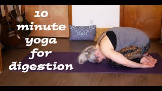 10 Minute Yoga for Digestion [upl. by Teteak]