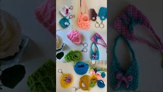 crochet keychainsviralshorts diybeautiful [upl. by Annala]