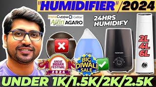 Best Humidifier In India 2024🔥Best Humidifier For Bedroom🔥Best Humidifier For Baby🔥Best Humidifier [upl. by Ymmas]