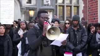 Princeton Students Protest Racism Police Violence [upl. by Klaus]