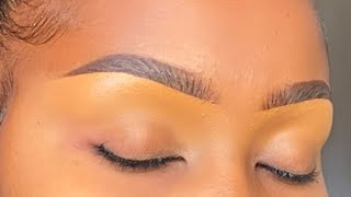 DETAILED UPDATED STEP BY STEP EYEBROW TUTORIAL FOR BEGINNERS [upl. by Annaesor]