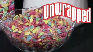 How Fruity Pebbles Are Made from Unwrapped  Food Network [upl. by Moshell379]