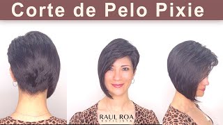 Corte de Pelo Pixie RAUL ROA ESTILISTA [upl. by Chevalier]