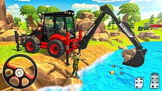 JCB 3DX BACKHOE LOADER BUS SIMULATOR INDONESIA DRIVING LIVE STREAM [upl. by Nalahs]