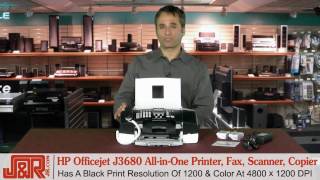 HP CB071A Officejet J3680 AllinOne Printer Fax Scanner Copier [upl. by Origra289]