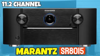 11 Channel Receiver  Marantz SR8015 112 Channel AV Receiver Review [upl. by Haim]