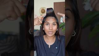 Tried hair rollers for the first time ❤️ shreengaaar grwm haircare hair [upl. by Ecilegna]