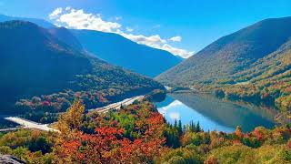 New Hampshire fall foliage natureloversmountaintraveller travel trending mountains fallcolors [upl. by Eeslehc97]