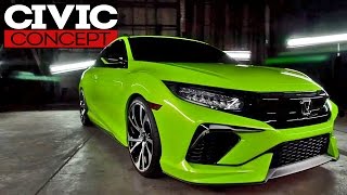 ► 2016 Honda Civic Concept  Design [upl. by Nedrud354]